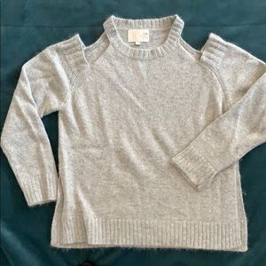 Wool Cold Shoulder sweater
